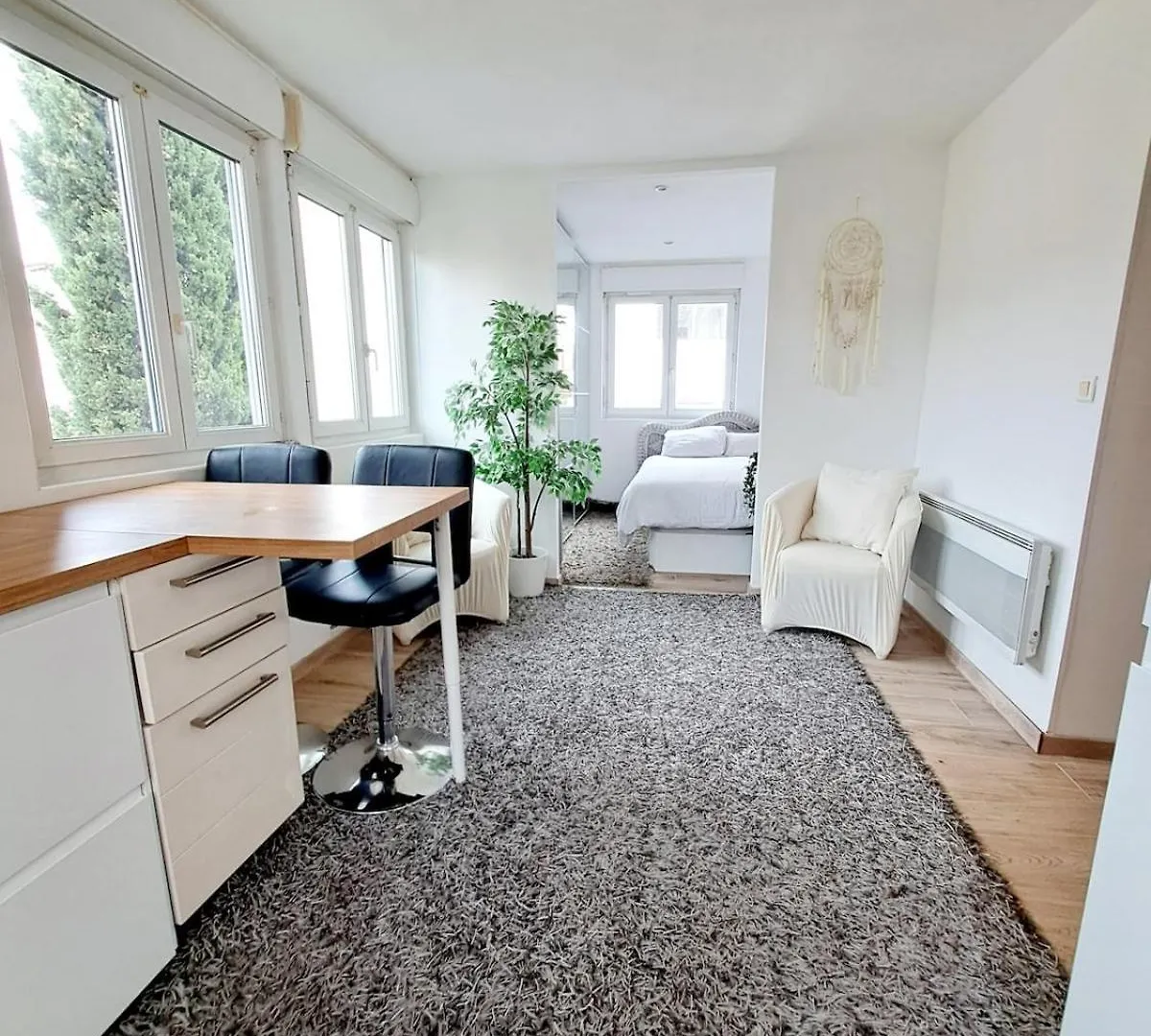 Lejlighed Charmant Appartement Cosy Plage, Gare, Centre-Ville Cagnes-sur-Mer Frankrig